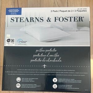 White Pillow Protector 2-Pack